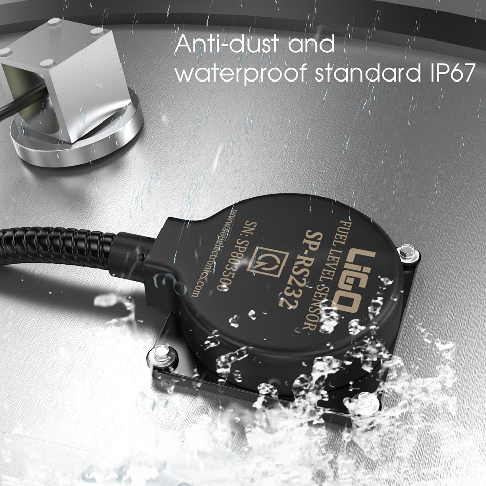 FleetThingsMX. LIGO SPRS232L7 Digital Fuel Level Sensor 700mm