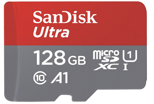 Imagen de Tarjeta de memoria SanDisk 64GB Ultra microSDXC UHS-I con adaptadora