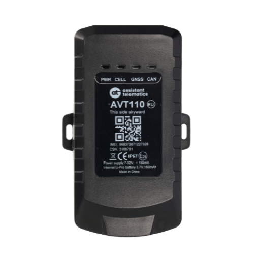 Imagen de Rastreador vehicular AVT110 LTE Cat 1 con CAN Bus - RS232